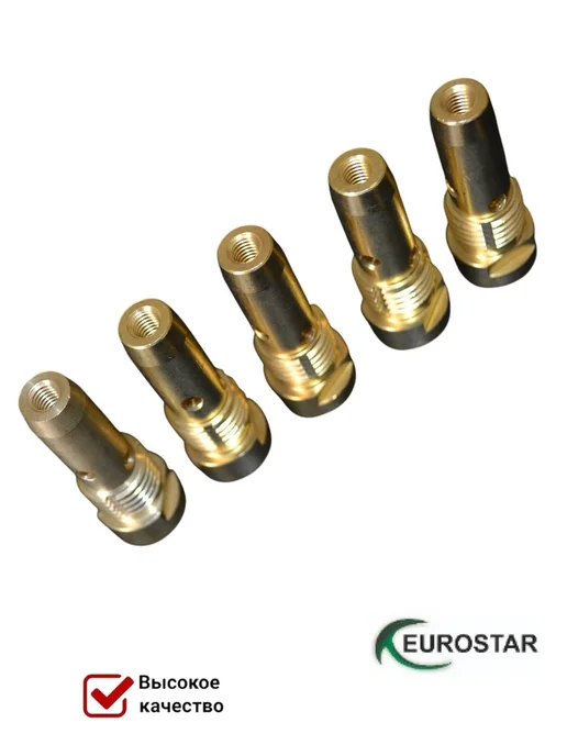 EUROSTAR Держатель наконечника М6 М12 52 мм DM LW355А, 5 штук, 5 шт, фото 2