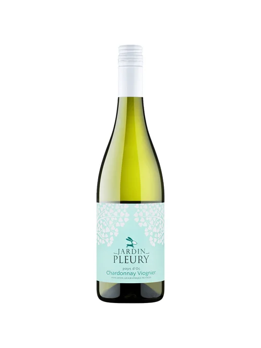 Вино Jardin Pleury Chardonnay-Viognier белое сухое 0,75 л, 750 мл