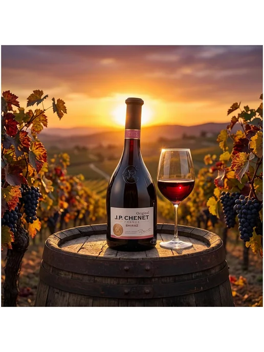 JP. Chenet Вино Original Shiraz красное полусухое 0,75 л, 750 мл, фото 4