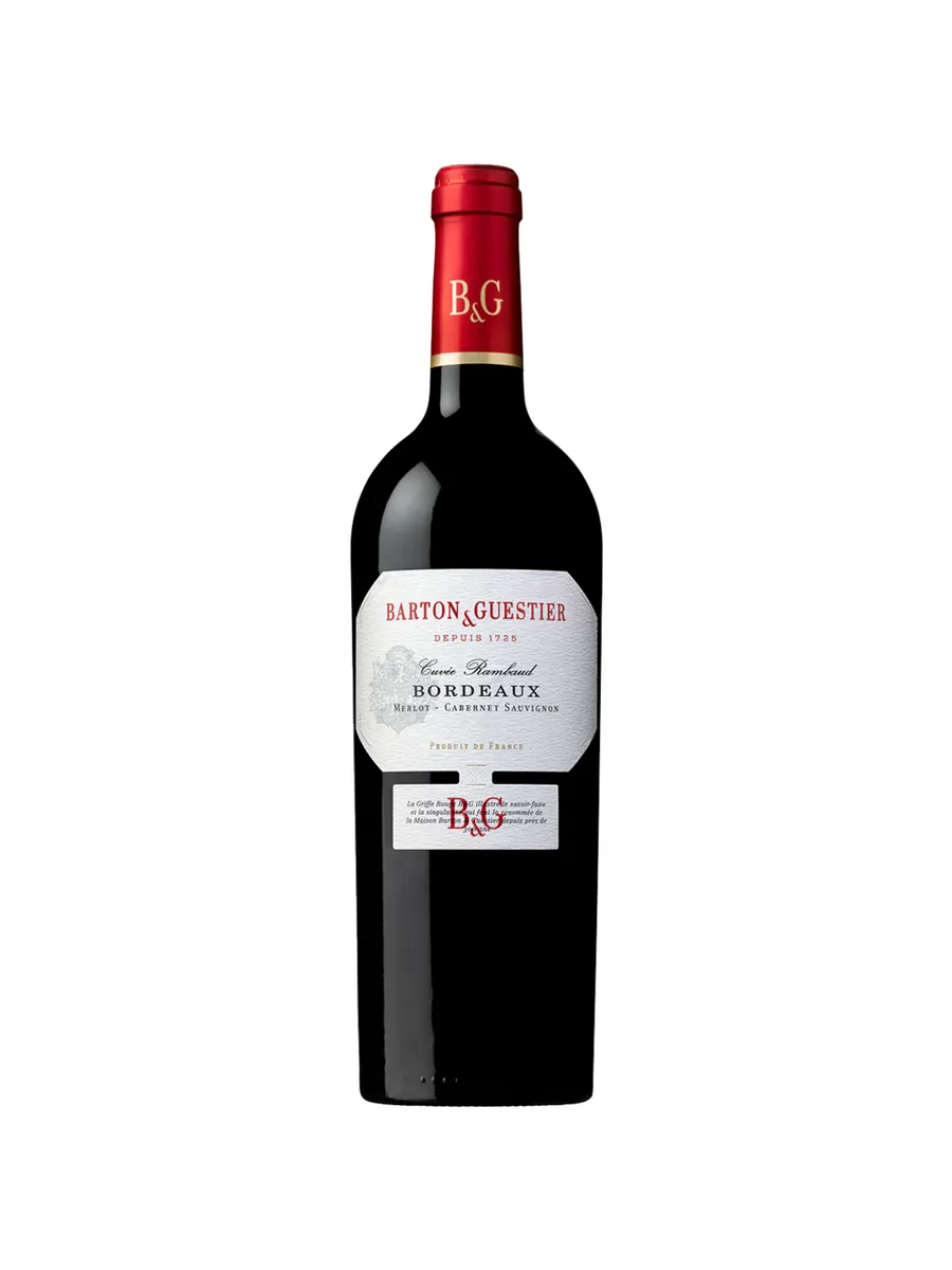 Вино Barton & Guestier Bordeaux Rouge красное сухое 0,75 л