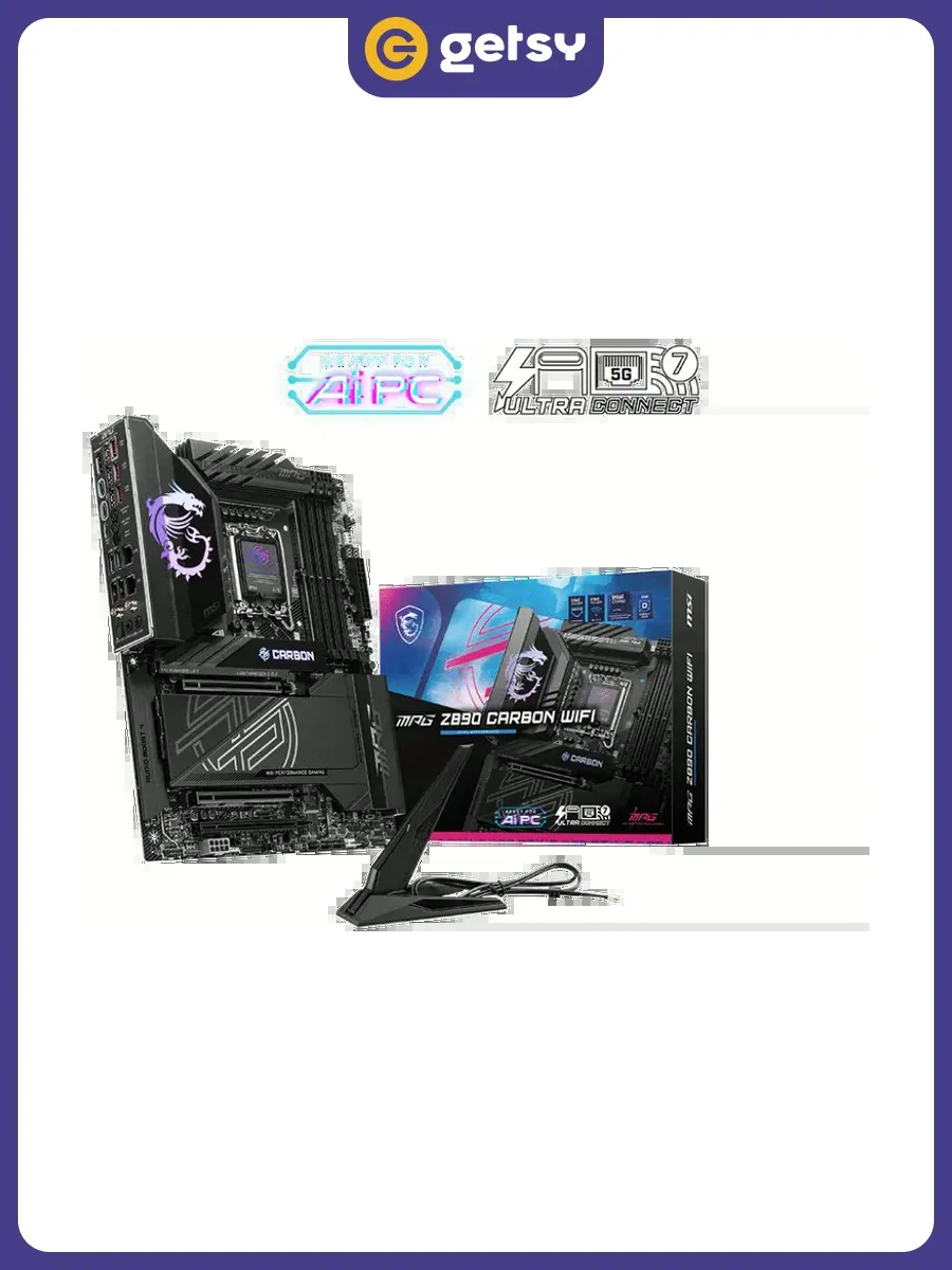 Материнская плата MPG Z890 CARBON WIFI MSI 299554299 купить за 45 041 ₽ в интернет‑магазине Wildberries