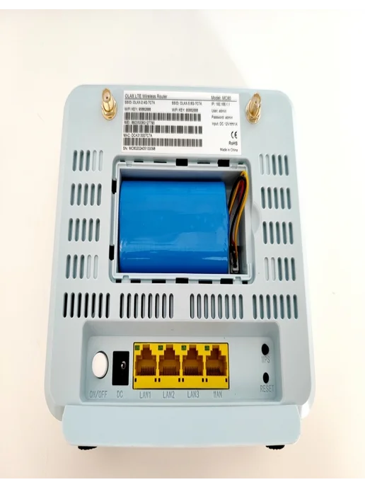 OLAX Прошитый 300мбит с WIFI роутер с агрегацией MC80 Cat.6, белый, фото 6
