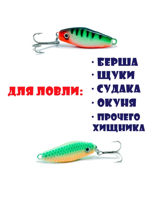 ЖОР Блесна Адмирал для летней и зимней рыбалки 15 гр #35, 20 г, фото 4