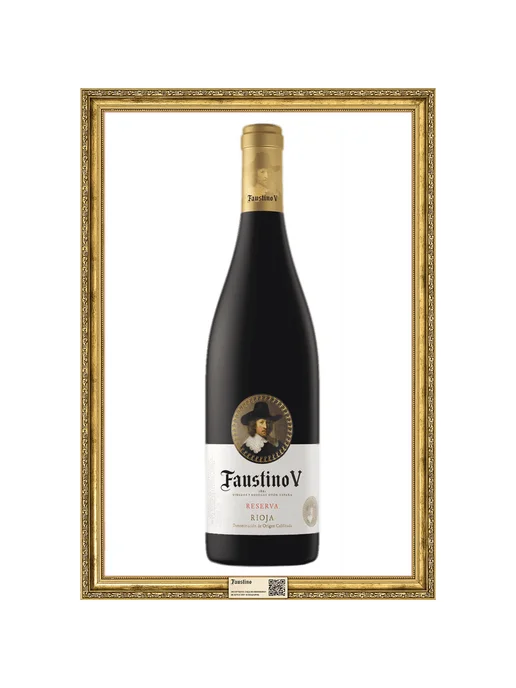 Faustino Вино V Reserva Tempranillo красное сухое 0,75 л, 750 мл, фото 2