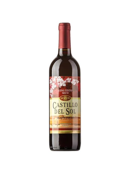Castillo del Sol Вино красное сухое 0,75 л, 750 мл