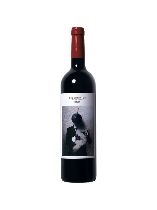 Вино Celebrities Merlot красное сухое 0,75 л, 750 мл