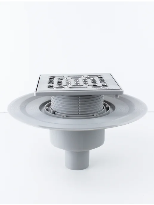 ZEISSLER Трап для душа под плитку прямой с сухим затвором 150x150 мм, 150x150 мм, фото 2