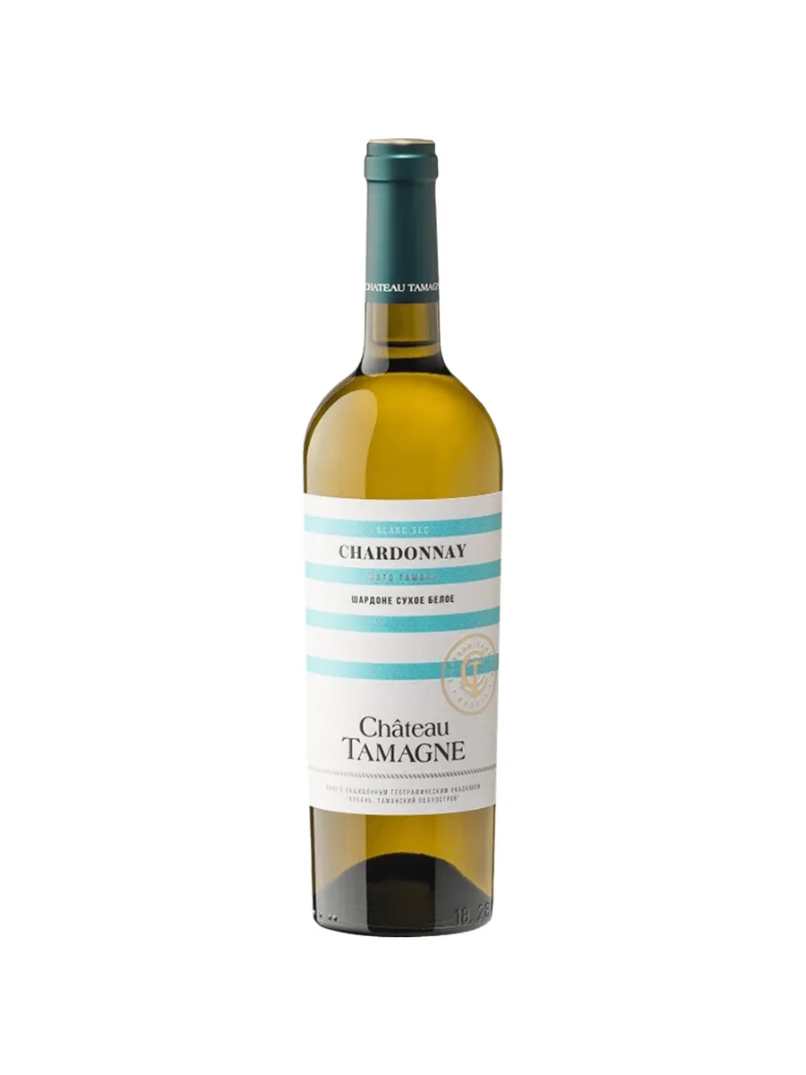 Вино Chardonnay белое сухое 0,75 л