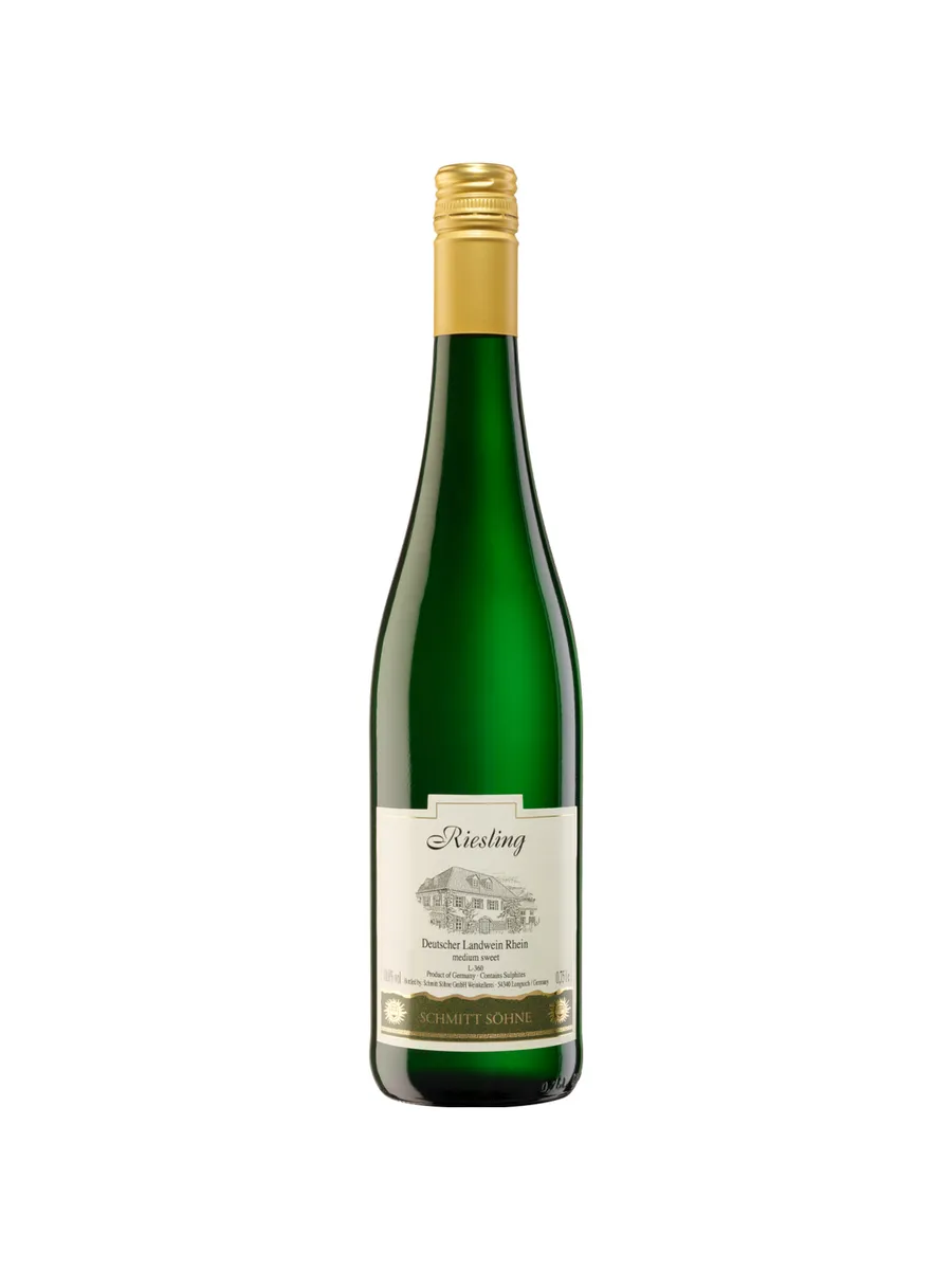 Вино Schmitt Sohne Riesling белое полусладкое 0,75 л