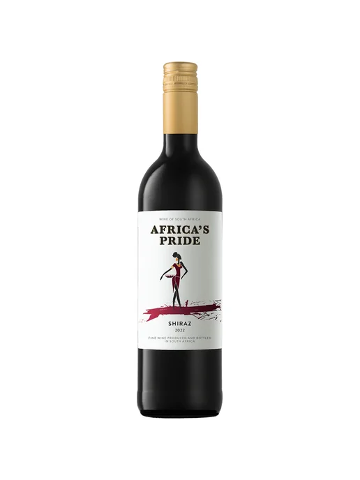 Africa's Pride Вино Shiraz красное полусухое 0,75 л, 750 мл