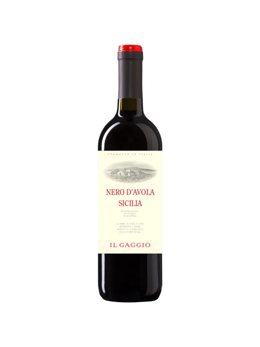 Il Gaggio Вино Nero d Avola Sicilia красное сухое 0,75 л, 750 мл