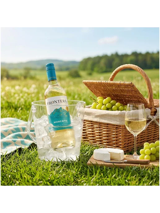 Frontera Вино Moscato белое сладкое 0,75 л, 0,75 л, фото 4
