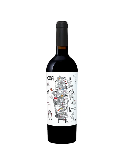 Вино Kef by Karas Areni Malbec красное сухое 0,75 л, 750 мл