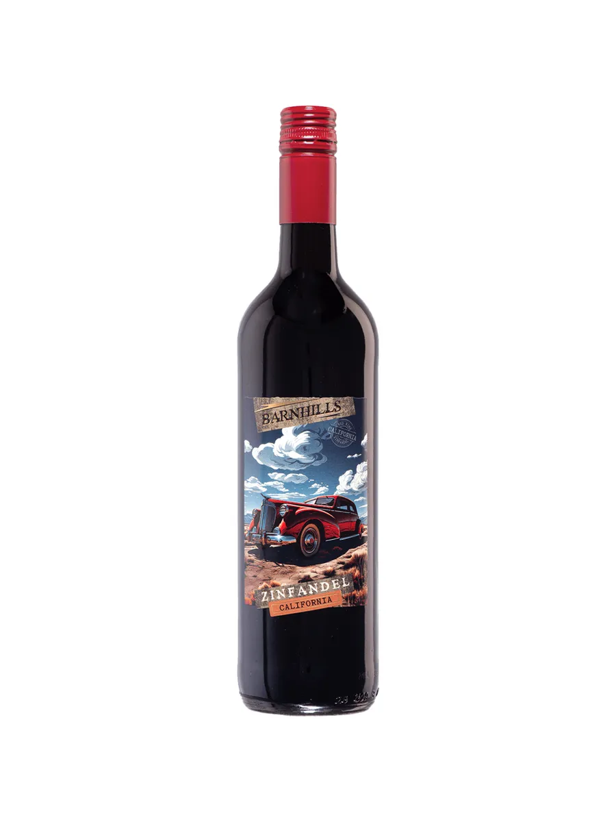 Вино Barnhills Zinfandel California красное сухое 0,75 л