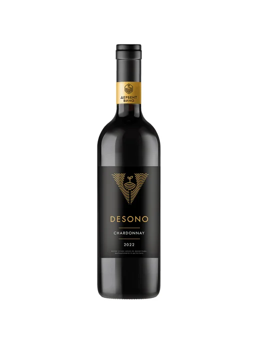 Вино Desono Chardonnay белое сухое 0,75 л, 750 мл