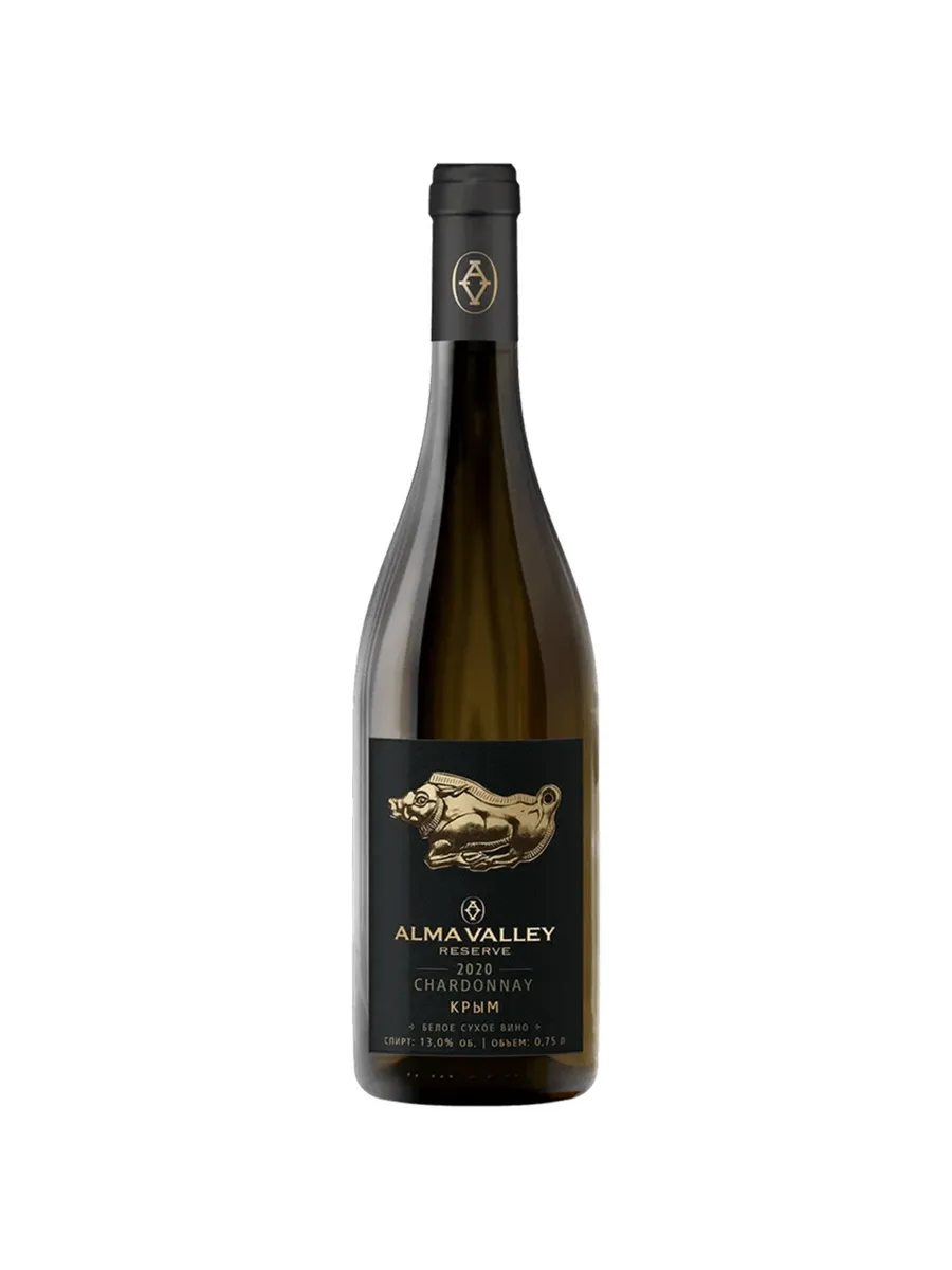 Вино Chardonnay Reserve белое сухое 0,75 л