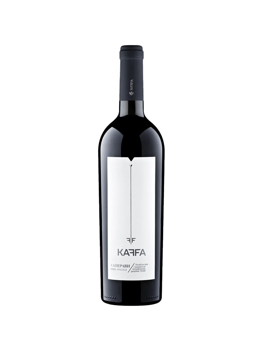 Вино Kaffa Саперави красное сухое 0,75 л