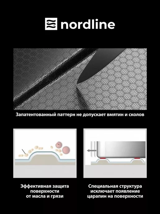 nordline Мойка для кухни из нержавейки 60х50, 50x50, фото 8