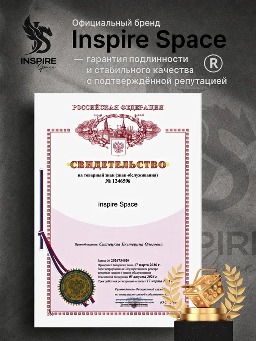 inspire Space Ножницы парикмахерские профессиональные для стрижки волос, серый, фото 7