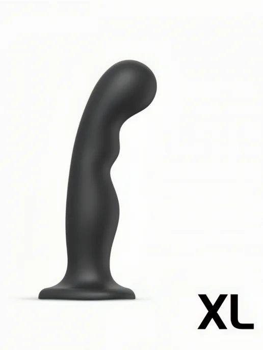 STRAP-ON-ME Фаллоимитатор Dildo Plug P&G(XL 17.5, Ø 4.2), черный, фото 2