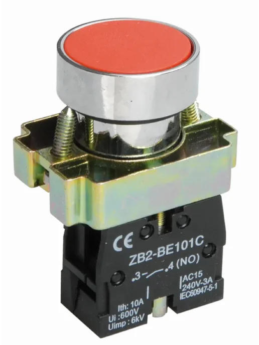 Iek Кнопка управления ИЭК LAY5-BA42 красная BBT61-BA-K04, красный