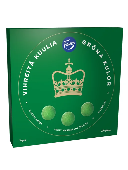 Fazer Фазер Мармелад Green Jellies грушевый вкус, 500г, 500 г, фото 2