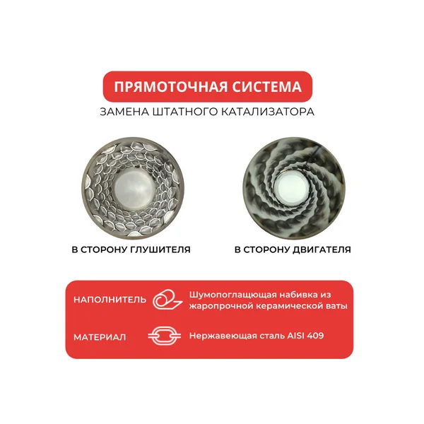 Стронгер пламегаситель 55х300
