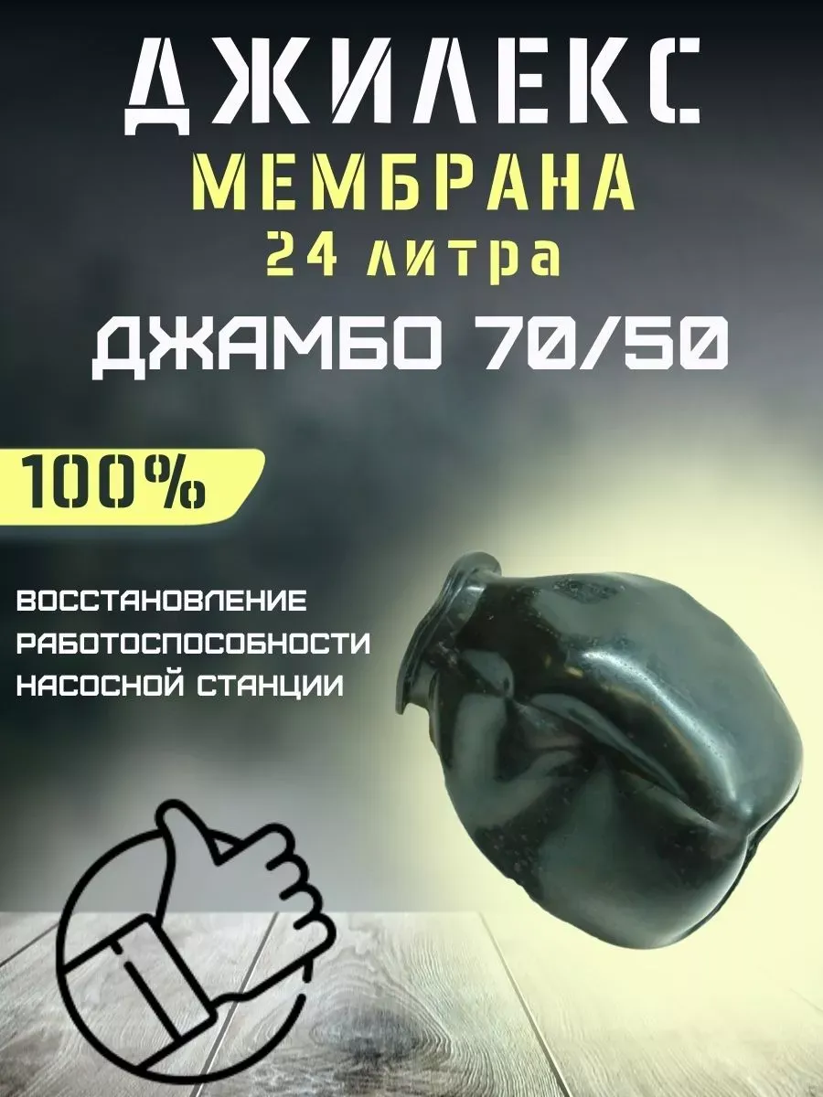 Мембрана 24 литра для насосной станции Джамбо 70 50