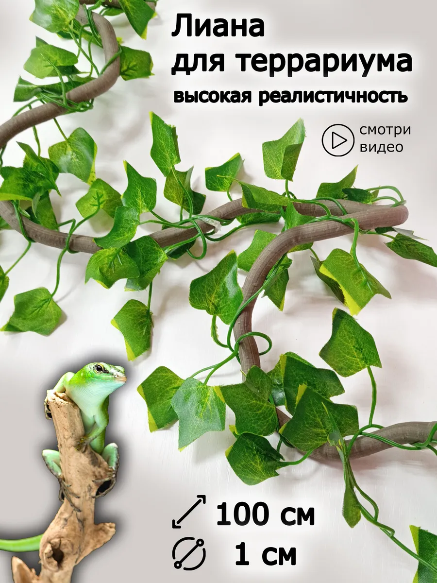 Лиана для террариума 1м