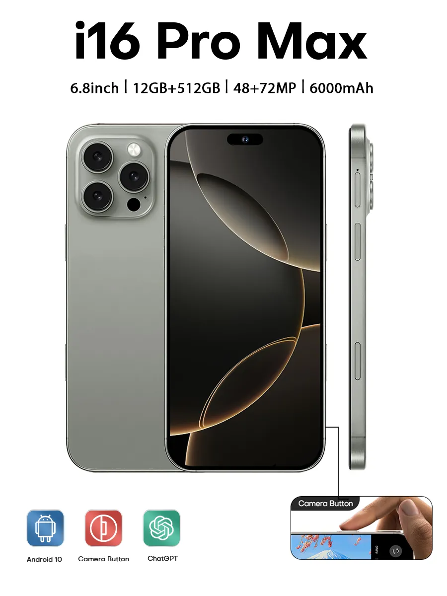 Смартфон i16 Pro Max 12/512 ГБ ZUNYI 300234473 купить за 7154 ₽ в