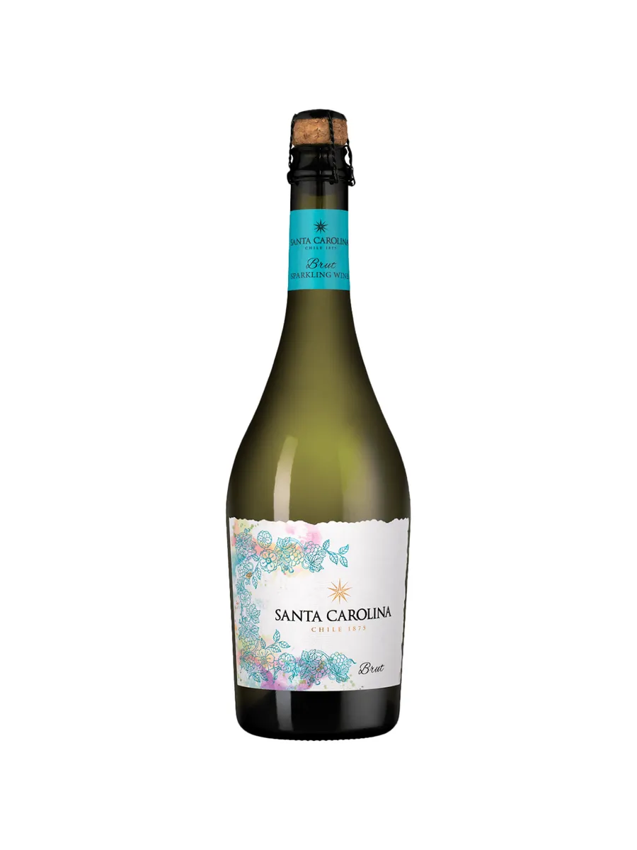 Вино игристое Santa Carolina Brut белое брют 0,75 л