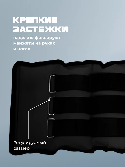 Shark Fit Утяжелители для рук и ног по 5 кг, 2 штуки, 5 кг, фото 5
