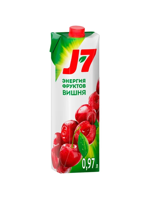 J7 Нектар Вишня осветленный 0,97 л, 0,97 л