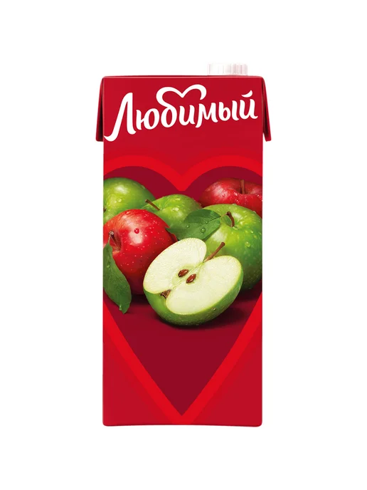 Любимый Нектар Яблочный осветленный 0,95 л, 0,95 л