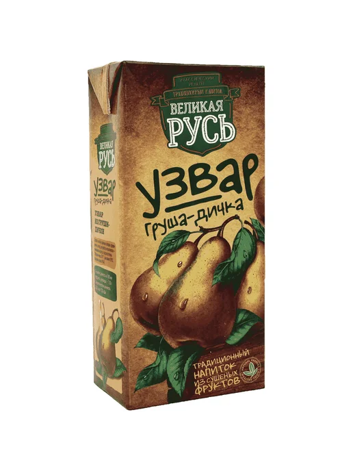 Великая Русь Узвар из груши-дички 1 л, 1 л