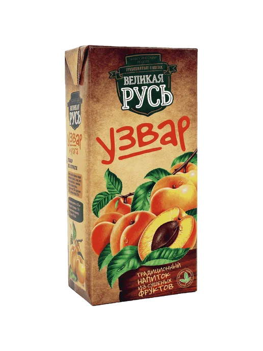 Великая Русь Узвар из кураги 1 л, 1 л