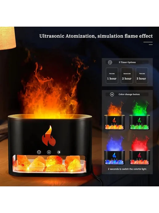 Мэйшери Увлажнитель воздуха, черный