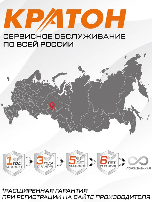 КРАТОН Конвектор CH-1000, белый, фото 3