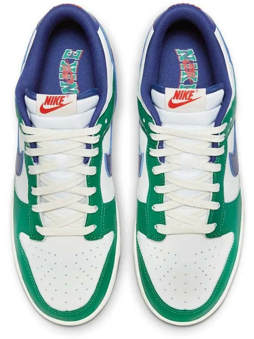 Nike Кеды Dunk Low, белый, фото 4