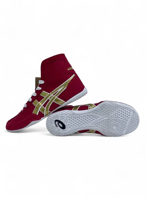 Astana Shoes 6 Борцовки Спортивные для Вольной борьбы и Самбо ASICS, красный, фото 6