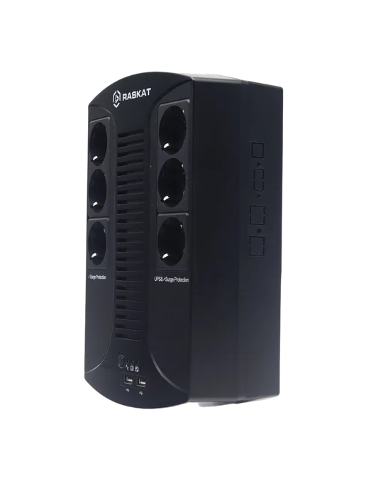 Raskat Источник бесперебойного питания VS-650VA, 390Вт, 6хCEE 7, 390 Вт