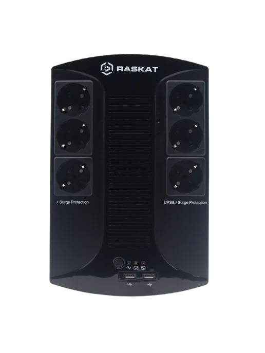 Raskat Источник бесперебойного питания VS-650VA, 390Вт, 6хCEE 7, 390 Вт, фото 2