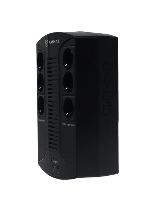 Raskat Источник бесперебойного питания VS-850VA, 510Вт, 6хCEE 7, 510 Вт, фото 2