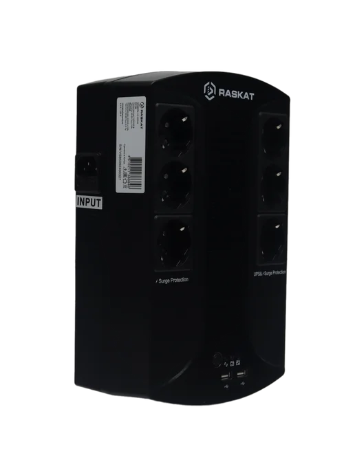 Raskat Источник бесперебойного питания VS-850VA, 510Вт, 6хCEE 7, 510 Вт, фото 3