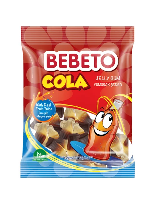 Мармелад жевательный Bebeto Cola 70 г, 70 г