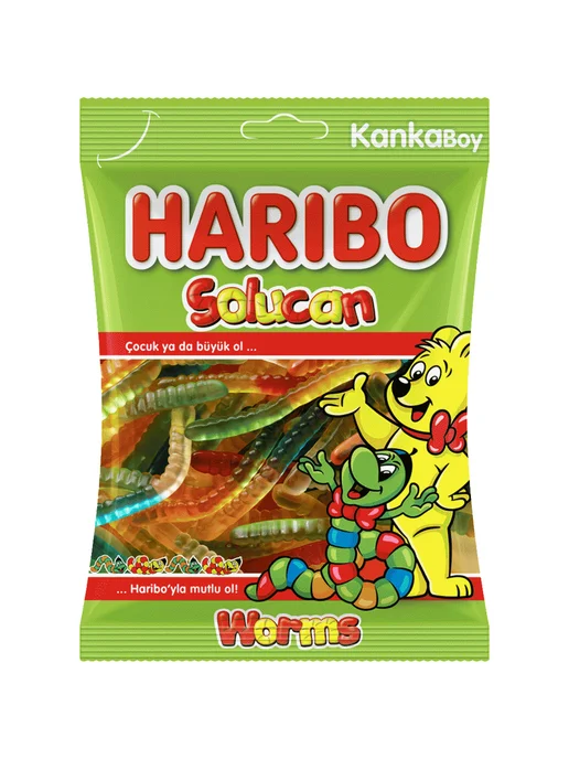Haribo Мармелад Червячки 80 г, 80 г