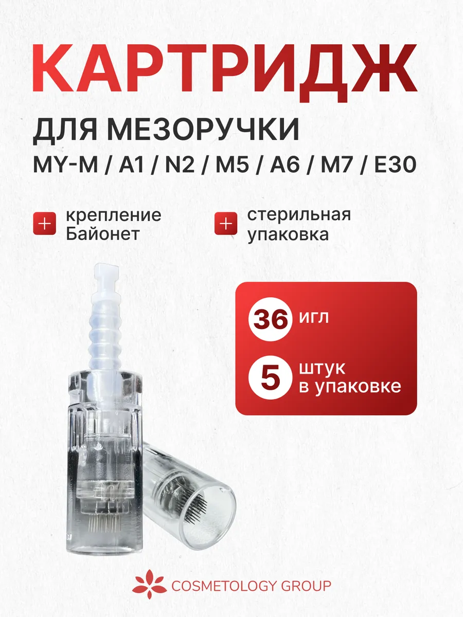 Картридж 36 игл, фракционная мезотерапия