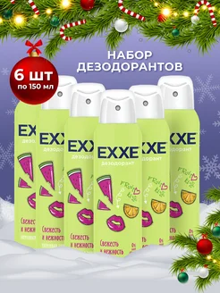 Набор женских дезодорантов FRUIT KISS, 150 мл, 6 шт EXXE 300785475 купить за 628 ₽ в интернет-магазине Wildberries