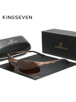 KINGSEVEN - Модные солнцезащитные очки 300822467 купить за 2 976 ₽ в интернет-магазине Wildberries