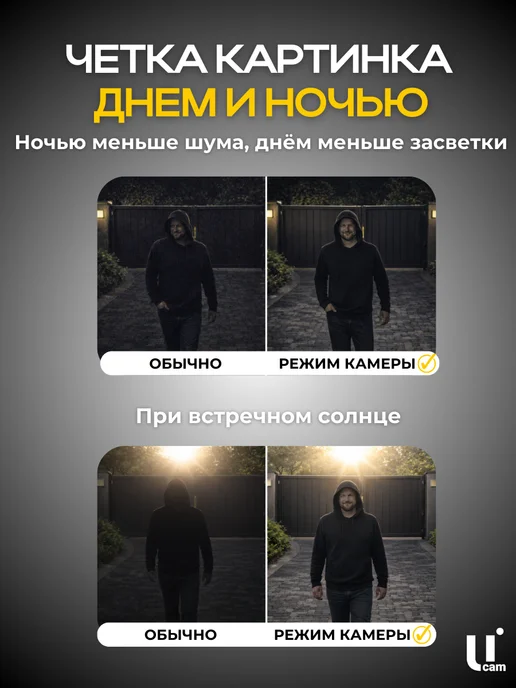Ucam Готовый комплект видеонаблюдения 3 IP POE камеры с диском, белый, фото 5